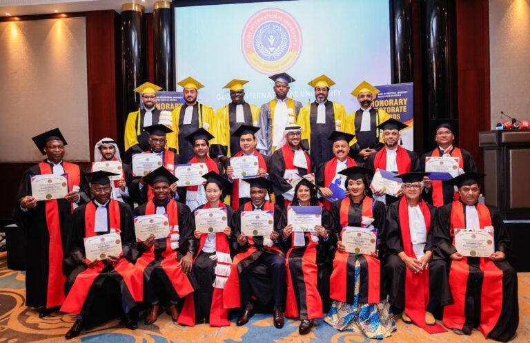 DISTINCTION DOCTORALE par GLORY INTERNATIONAL UNIVERSITY - ÉTATS UNIS (USA) ; aux ÉMIRATS ARABES UNIS - Dubaï. Le DG de JAKIN DESIGN, Monsieur BROU BOA MICHEL, est fait DOCTEUR en ADMINISTRATION DES AFFAIRES (BUSINESS ADMINISTRATION), Le Dimanche 28 Avril 2024 à l’Hôtel DUSIT THANI de Dubaï.